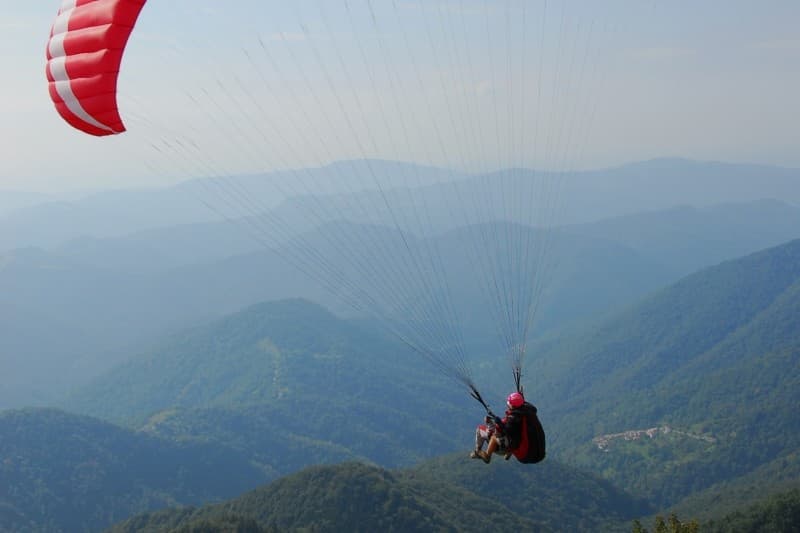 Jadralno padalo v tandemu po Soški dolini